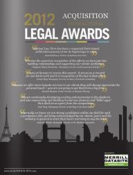 2012 Legal Awards