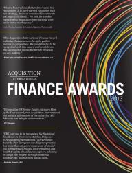 2013 Finance Awards